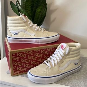 Vans Sk8 Hi - Off White - NWT ☁️